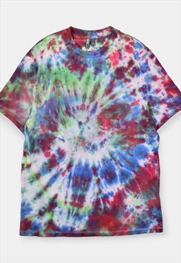 Vintage Tie-Dye T-Shirt Blue