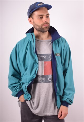 L.L.BEAN MENS VINTAGE JACKET XL GREEN 90S