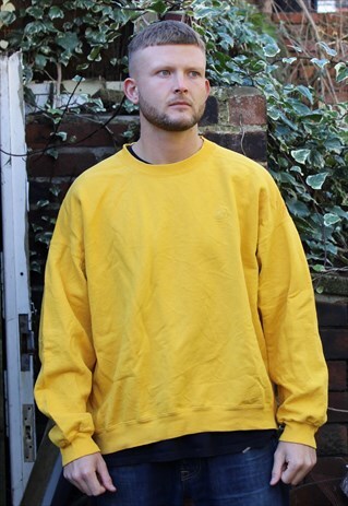 VINTAGE YELLOW STARTER SWEATSHIRT XL