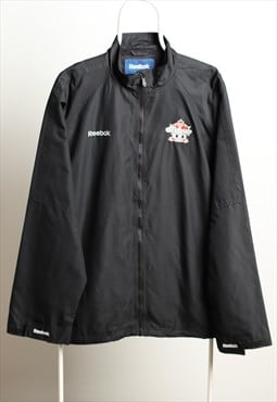 Vintage Reebok Sportswear Shell Script Jacket Black