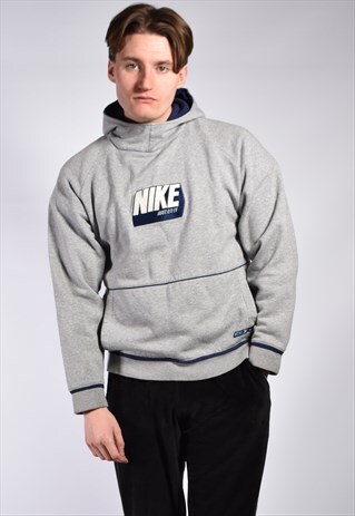 2000S NIKE JUST DO IT EMBROIDERED HOODIE