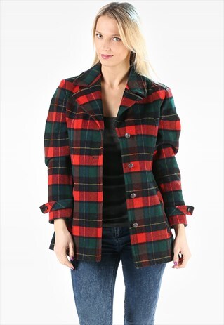 PENDLETON WOOL MINI COAT