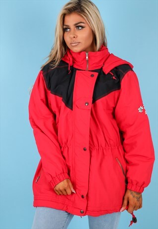 VINTAGE SKI JACKET IN MULTI NJ520