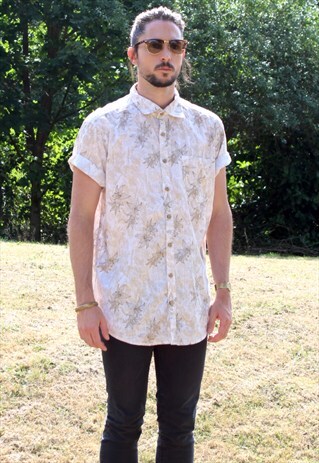 VINTAGE 90S HAWAIIAN USA SHIRT - LARGE - FESTIVAL