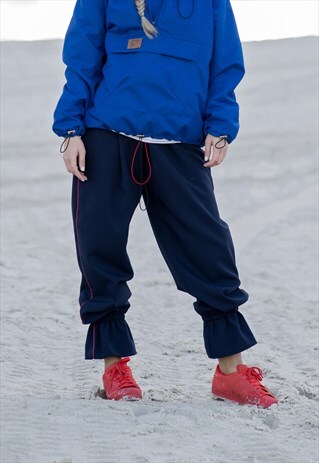 DARK BLUE FLOU JOGGERS