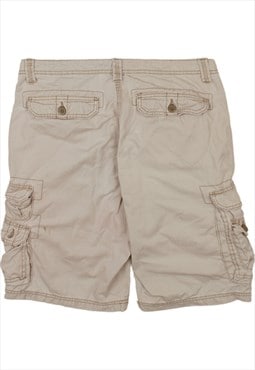 Vintage 90's Lee Shorts Cargo Pockets Beige