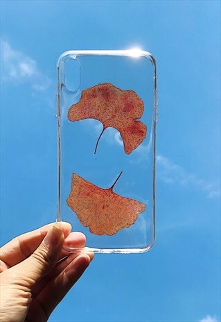HANDMADE REAL FLOWERS IPHONE /SAMSUNG CASE