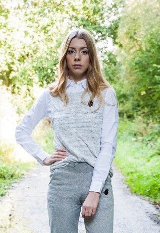 EMBROIDERED LADYBIRD GYM & LOUNGE TOP