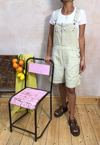 90'S CLAVIN KLEIN SHORT DUNGAREES