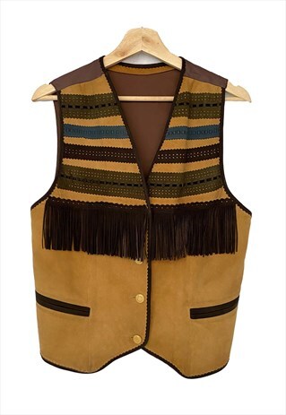 Loewe Vintage cowboy style vest M