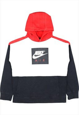 Vintage 90's Nike Hoodie Nike Air Pullover Black, Black,