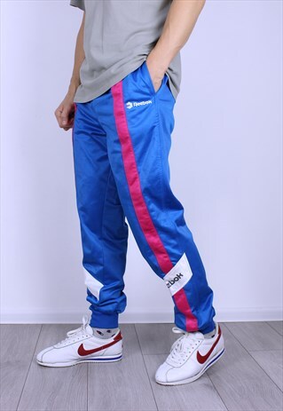VINTAGE REEBOK MENS SPORTS JOGGERS PANTS