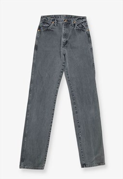 Vintage wrangler straight leg jeans charcoal w30 l38 BV14697
