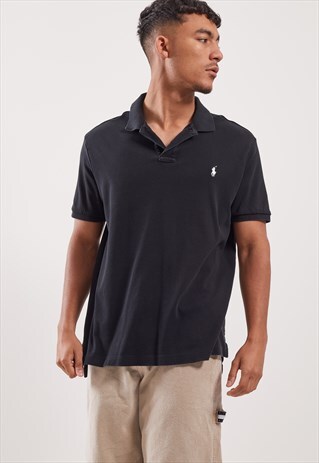 VINTAGE RALPH LAUREN SHORT SLEEVE POLO TOP