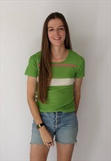 Vintage Green Knitted T-Shirt