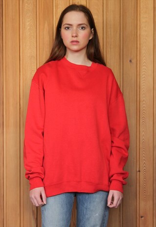 VINTAGE 1990S RED SWEATER