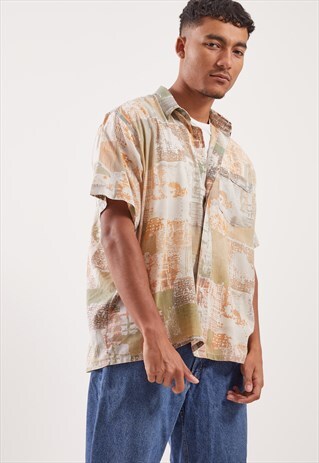VINTAGE PATTERNED FESTIVAL SHIRT