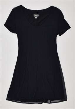 Vintage 00'S Y2K Dolce & Gabbana Sheath Dress Black