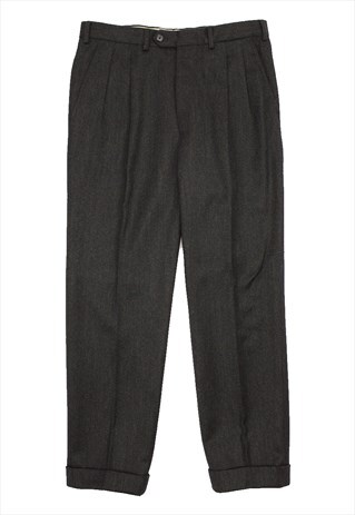 VINTAGE BURBERRY GREY CLASSIC TROUSERS