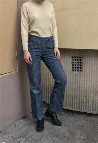 STRIPED FLARED ARMANI JEANS