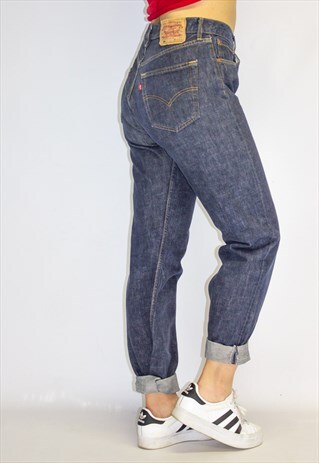 VINTAGE 90'S TWILL BLUE BOYFRIEND LEVI JEANS