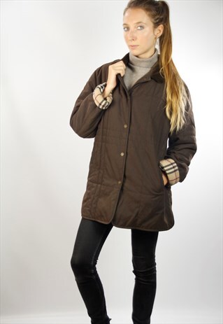 BURBERRY COAT / VINTAGE BURBERRY / BROWN