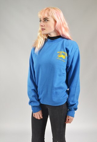 VINTAGE BLUE PONY CLUB SWEATER