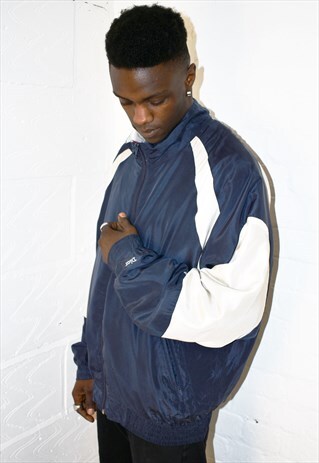 RARE VINTAGE CHRISTIAN DIOR MONSIEUR SILK TRACK JACKET