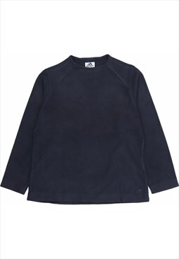 Adidas 90's Heavyweight Crewneck Fleece Sweatshirt Large Blu