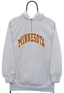 Vintage Minnesota Gophers NCAA Grey Hoodie Womens