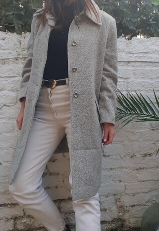 VINTAGE 90S GREY COAT