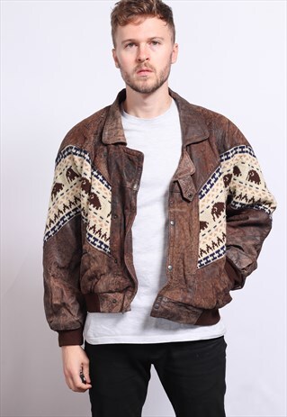 VINTAGE AZTEC INCA JACKET