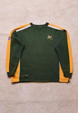 Vintage 90s South Africa Rugby Springboks Rugby Sweater