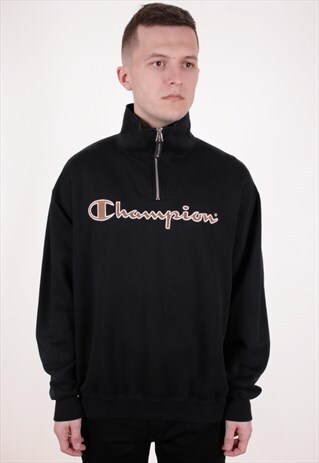 90S VINTAGE CHAMPION 1/4 ZIP SWEATSHIRT AAA9082
