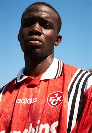 1996-98 ADIDAS FC KAISERSLAUTERN FOOTBALL JERSEY T-SHIRT