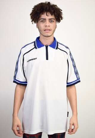 VINTAGE 90'S UMBRO 1/4 ZIP SHIRT