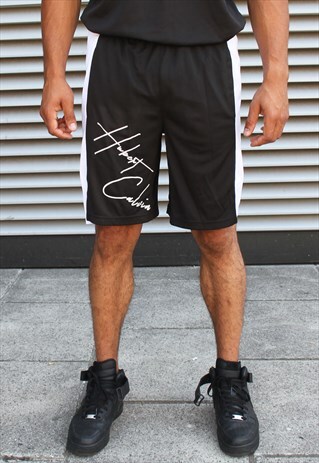 SIGNATURE BLACK SHORTS