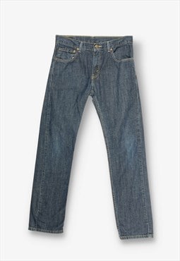Vintage levi's 511 slim fit boyfriend jeans blue BV20606