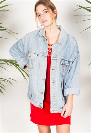 VINTAGE 80'S LEE DENIM JACKET / C404