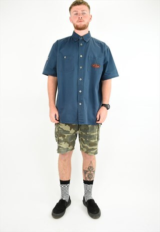 FOOTLOCKER CAMO CARGO SHORTS