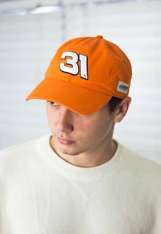 VINTAGE NASCAR BASEBALL CAP LOGO 90S X 3.4
