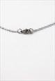BAR CHAIN NECKLACE FOR MEN SILVER BAR PENDANT GIFT FOR HIM