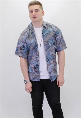 VINTAGE PATTERN FESTIVAL SHIRT