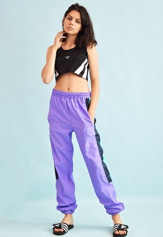 90'S RETRO SPORTS TRACKSUIT TROUSERS BOTTOMS
