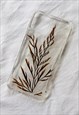 REAL FERN CLEAR PHONE COVER FOR THE IPHONE 12 AND 12 PRO