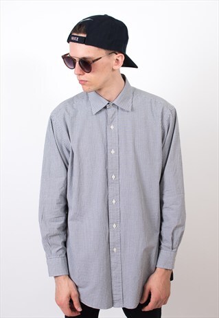 VINTAGE 90S CHECK RALPH LAUREN LONG SLEEVE SHIRT