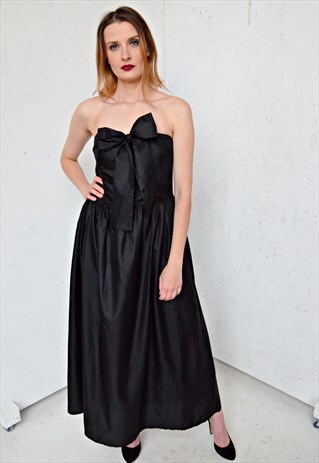 80S VINTAGE EVENING DRESS