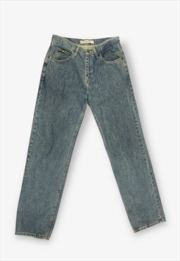 Vintage Lee Relaxed Fit Jeans Grey Blue W31 L32 BV17684