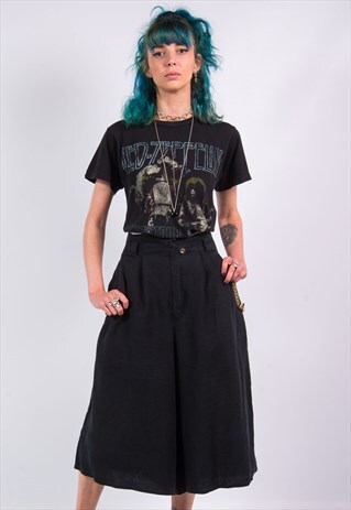 VINTAGE 90'S BLACK CULOTTES