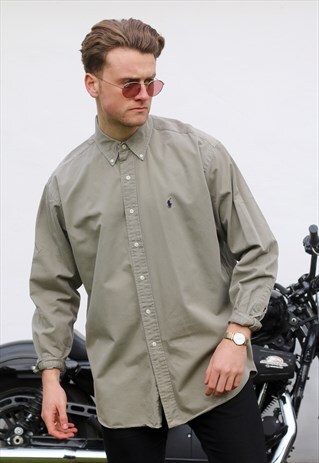 RALPH LAUREN USA BLAKE SLATE VINTAGE SHIRT